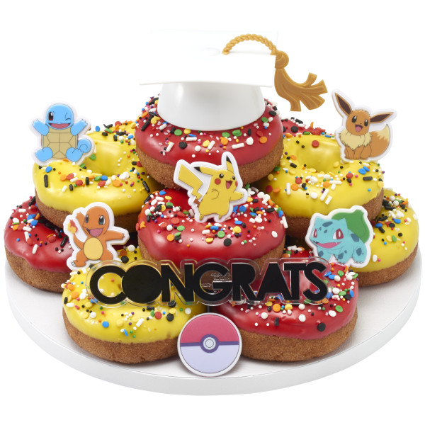Pokémon Characters Cupcake Rings