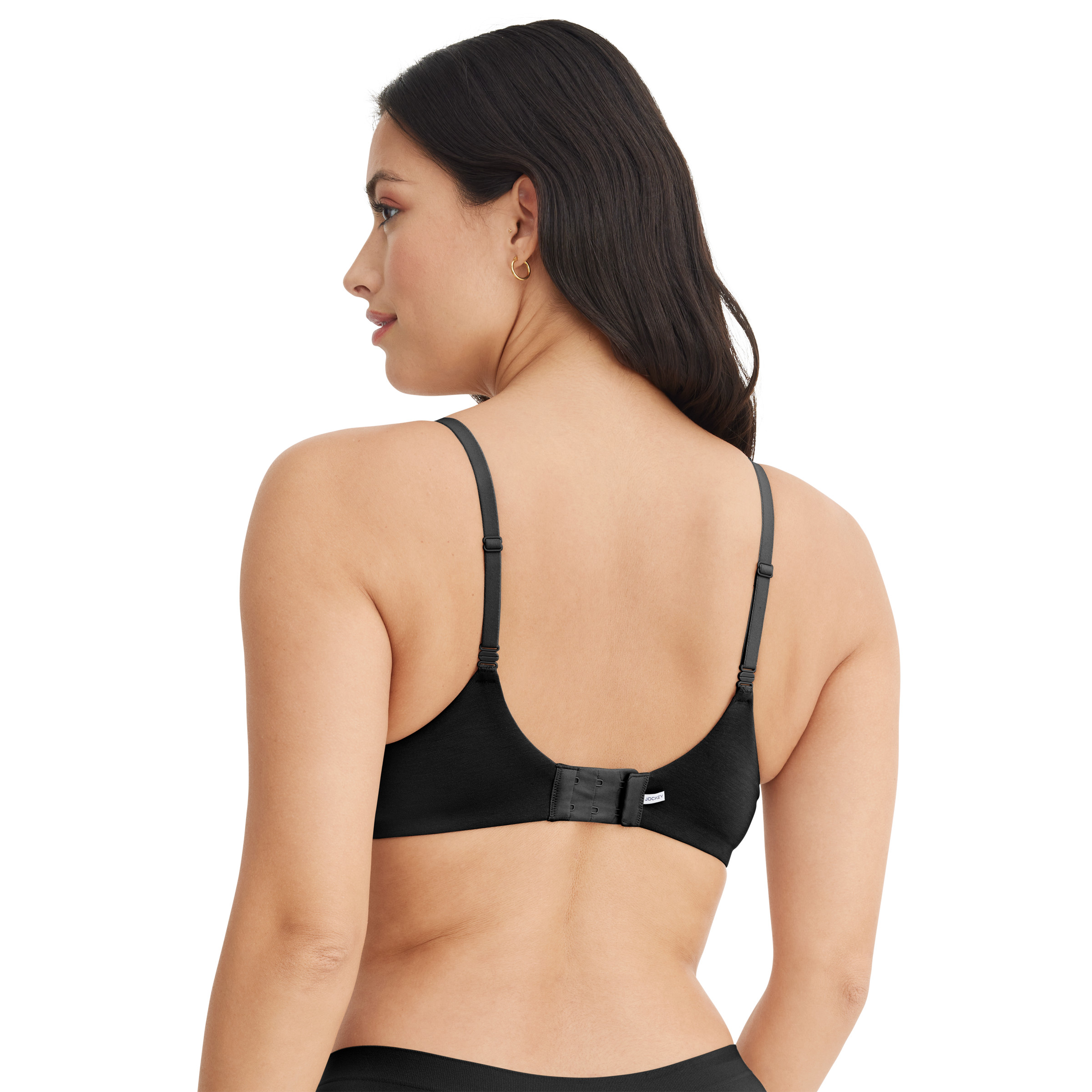 Jockey Women's Smooth & Sleek Supersoft Demi Coverage Underwire T-Shirt Bra - Picture 3 of 31