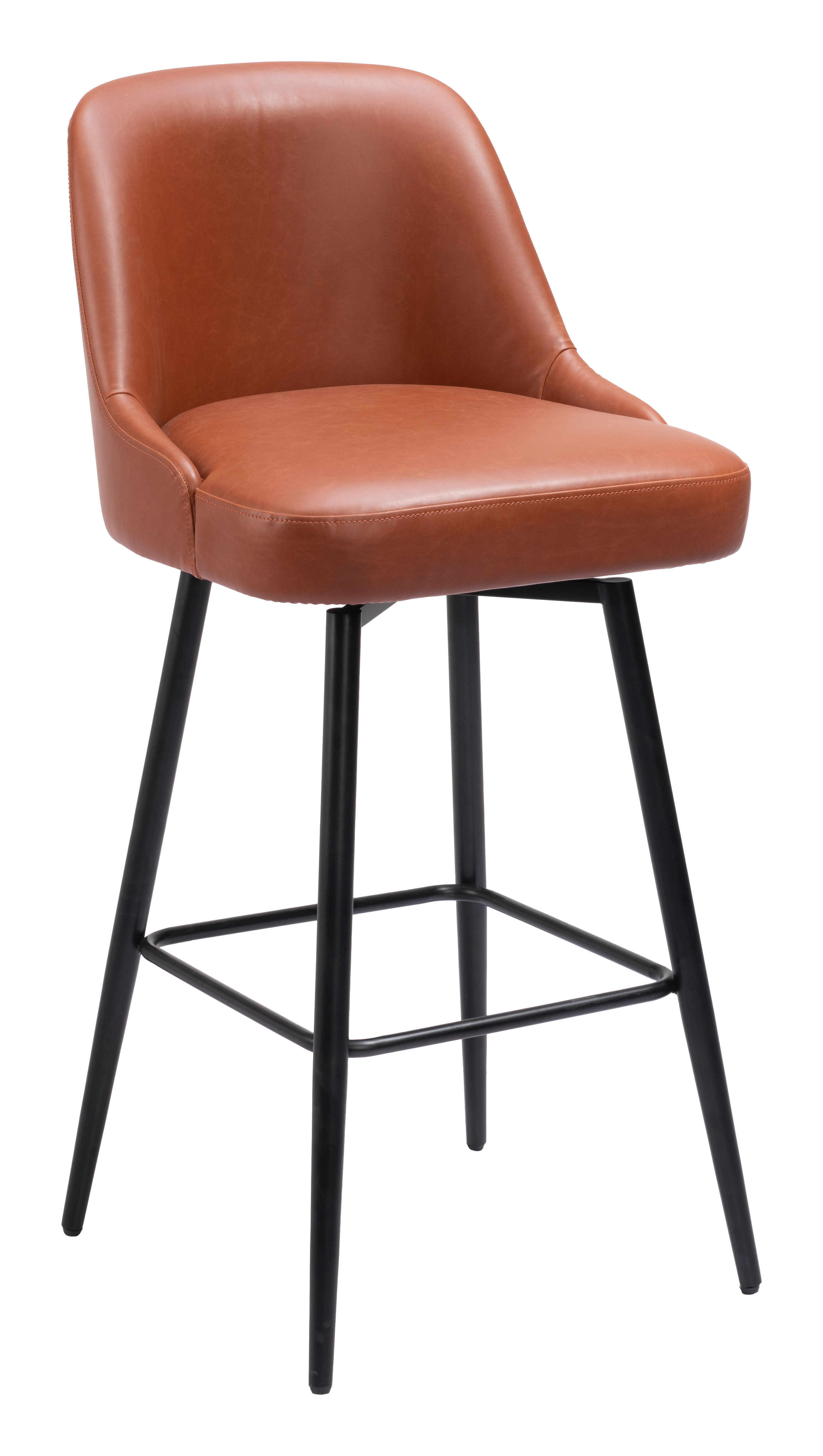 Keppel Swivel Barstool Brown product image