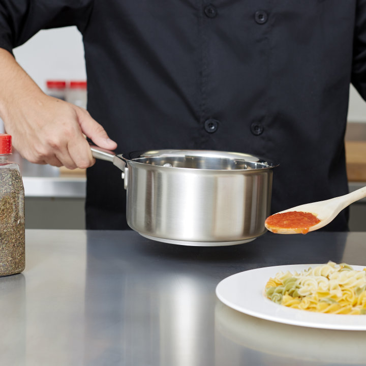 2 ½-quart Intrigue® stainless steel saucepan