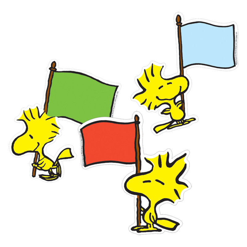 Peanuts® Woodstock Asstd Paper Cut-Outs, 36/pkg