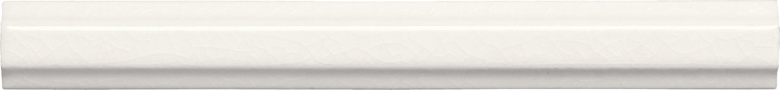 Delray White Caps 11/16×5-7/8 Stripe Liner Crackle