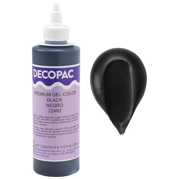 Black - Red 3 Free Premium Gel Color