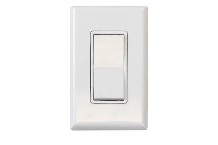 Daintree EZ Connect ZBT-S1AWH Self-Powered Battery-Free Wireless Wall Dimmer Light Switch