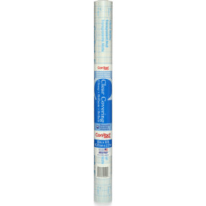 Adhesive Roll, Clear, 18" x 9 ', Glossy