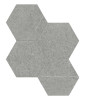 Ren Medium Gray 6″ Hex Mosaics