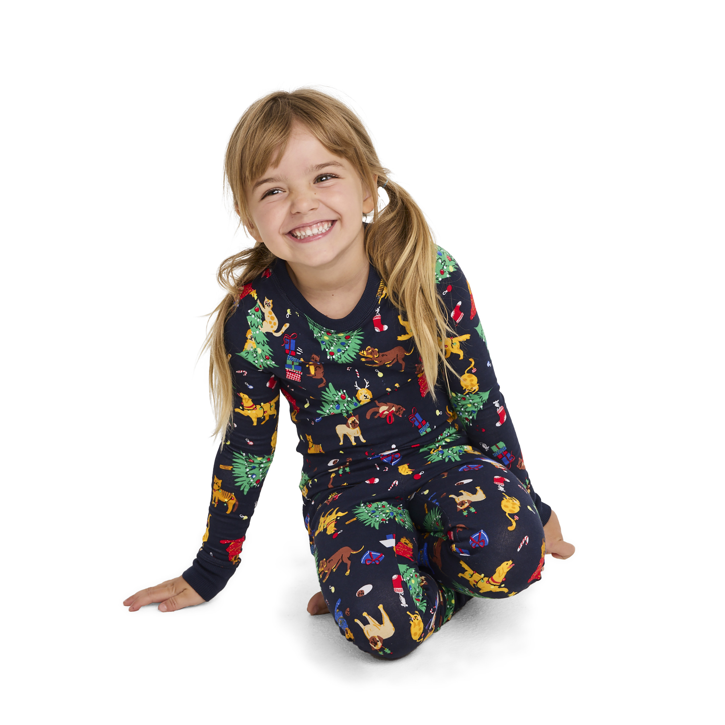 Jockey Unisex Kids' Fam Jams Long Sleeve Top and Jogger Set - Picture 8 of 12