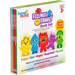 Feelings Family&trade; Book Set Happy, Sad, Angry, Scared & Surprised