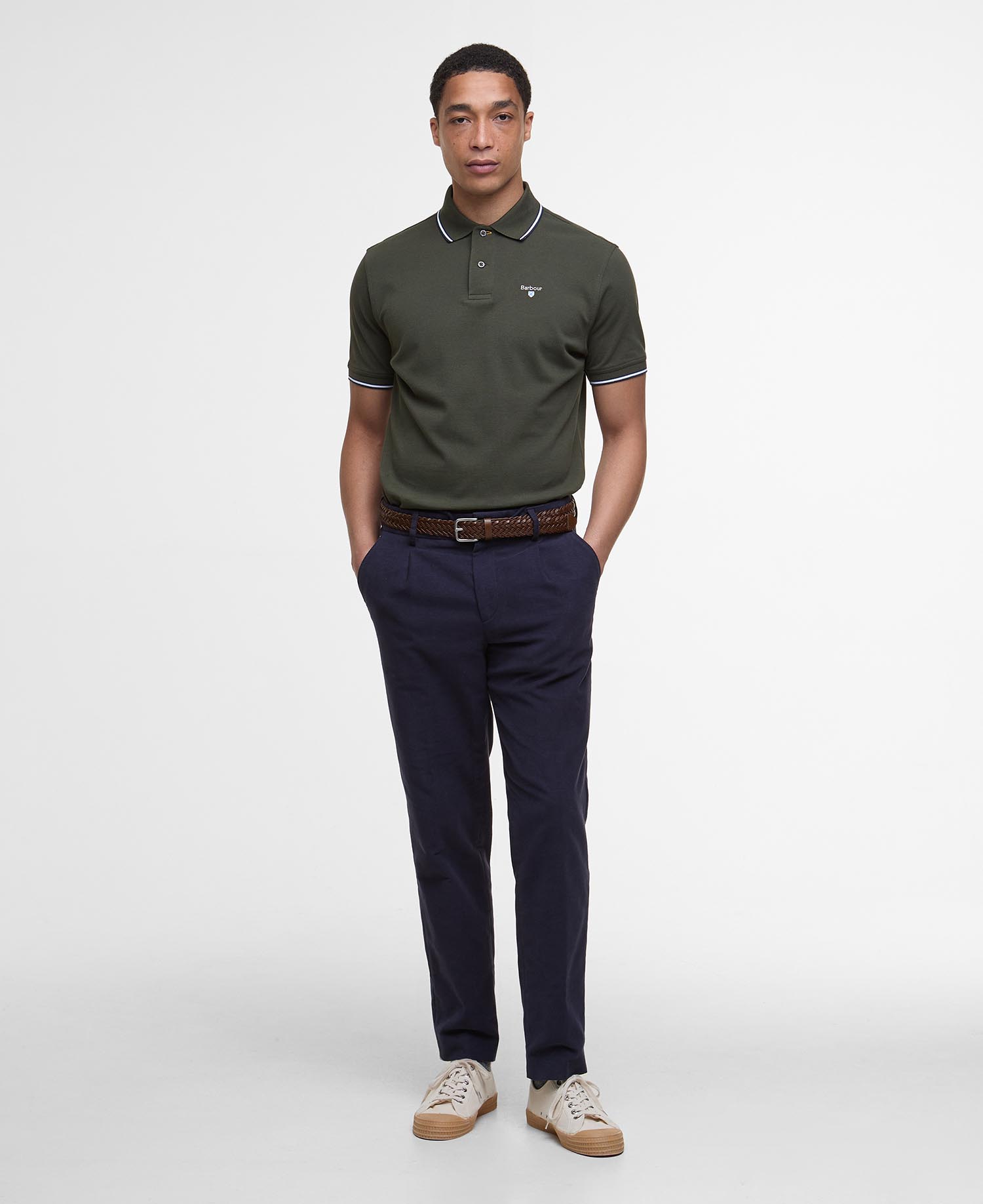 Fielding Tailored Short-Sleeved Polo Shirt image number 1