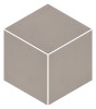 Prism Light Gray 12×12 3D Cube Mosaic Matte