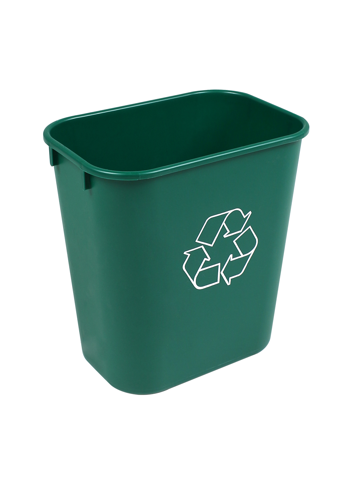 RECYCLING & WASTE BASKET – Body – 14 Q – Mobius Loop – Dark Green