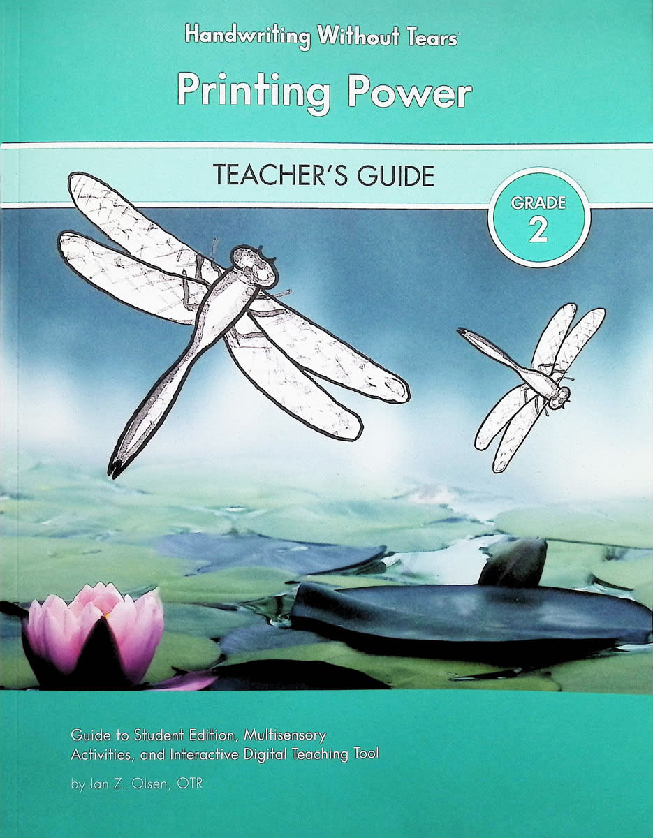 Handwriting Without Tears Printing Power 2025 Edition Teacher's Guide