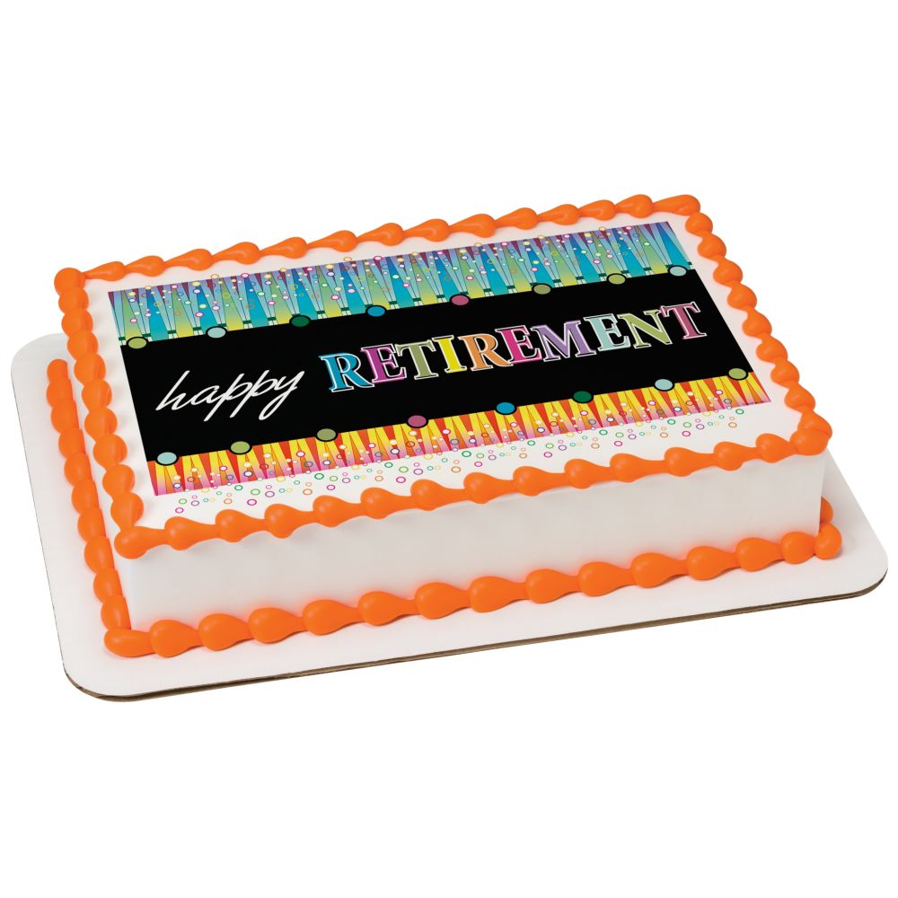 Image Cake Happy Retirement