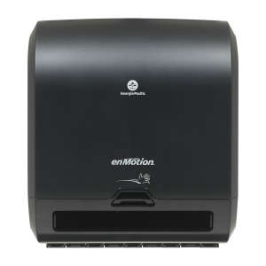 Georgia Pacific, enMotion Flex Mini Automated Touchless Roll Paper Towel Dispenser, Black