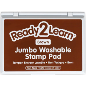 Jumbo Washable Stamp Pad - Brown - 6.2"L x 4.1"W