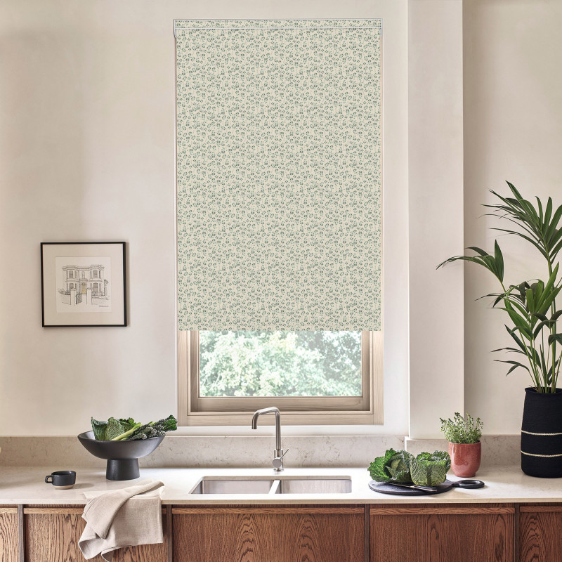Tilly Blackout Sage Roller Blind