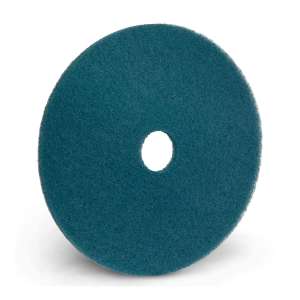 Hillyard, Trident Burnishing Round Floor Pad, 27", Aqua