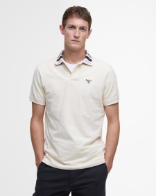 Trematon Short-Sleeved Polo Shirt Antique White