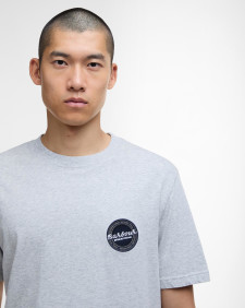 Apleton Graphic T-Shirt Grey Marl