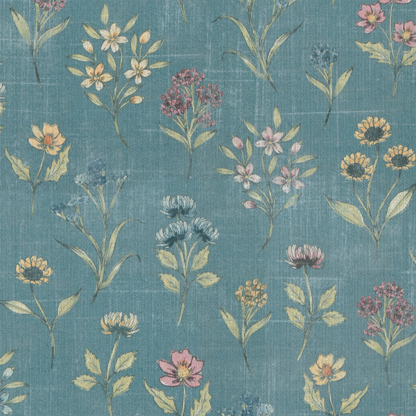 Yvette Blackout Teal Roller Blind