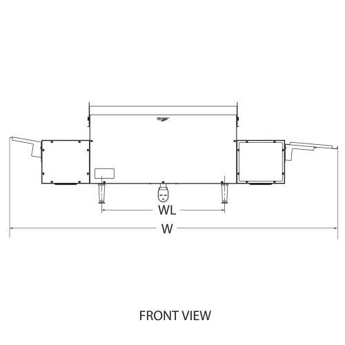 Engineering front view