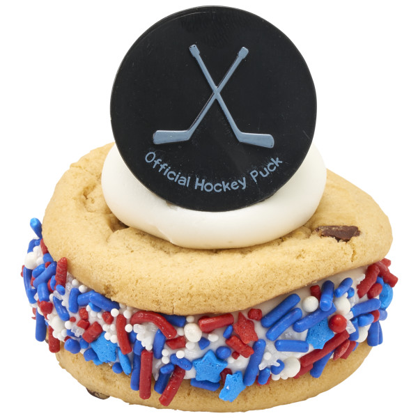 Hockey Puck Cupcake Rings