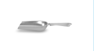 5 ½-ounce heavy-duty stainless steel bar scoop