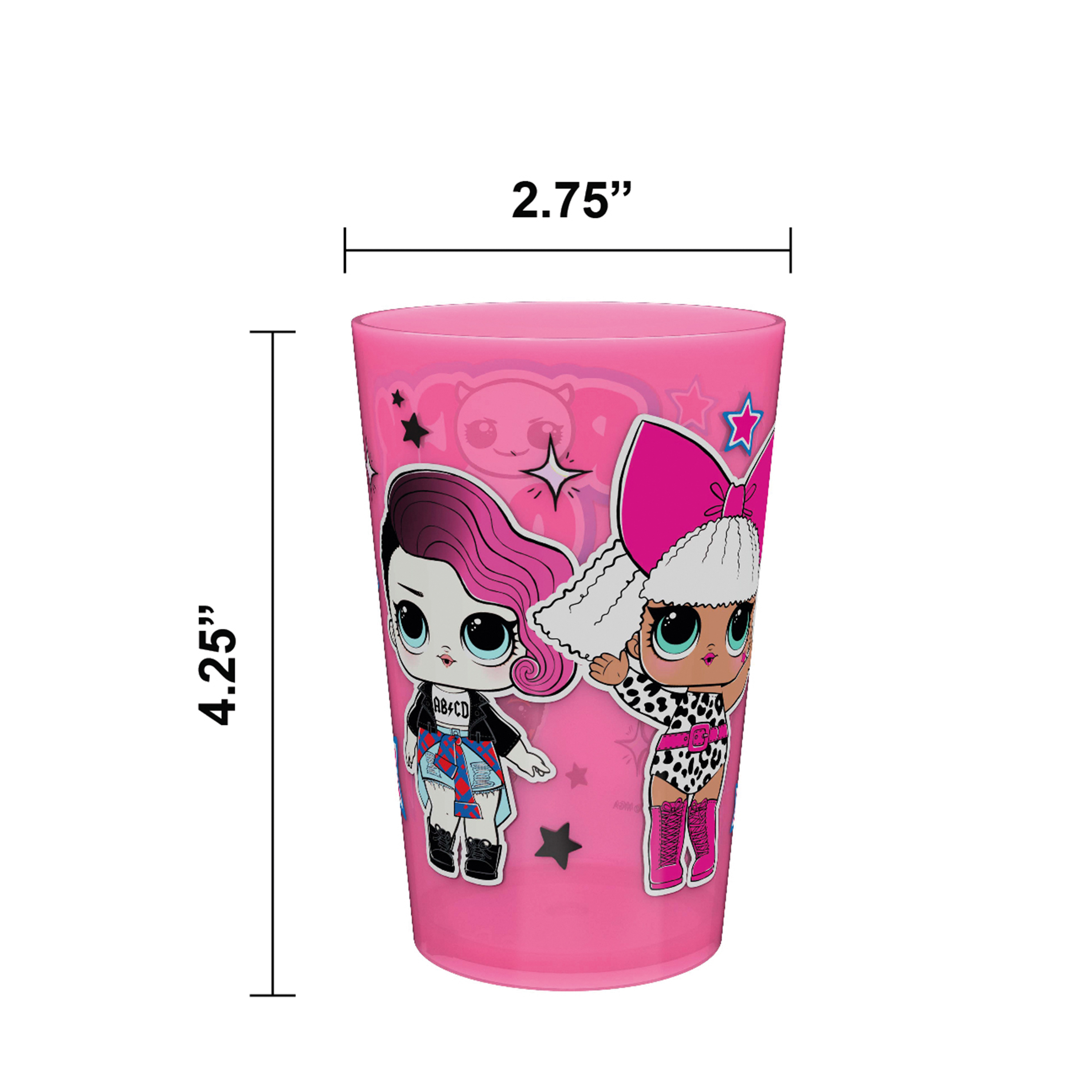 LOL Surprise Dinnerware Set, Glitter ON!, 5-piece set slideshow image 6 LOL Surprise Dinnerware Set, Glitter ON!, 5-piece set slideshow image 6