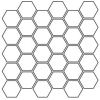 Reverso 12×12 Hexagon Mosaic Matte Rectified