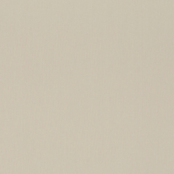 Square plain fabric sample in mid to light beige.
