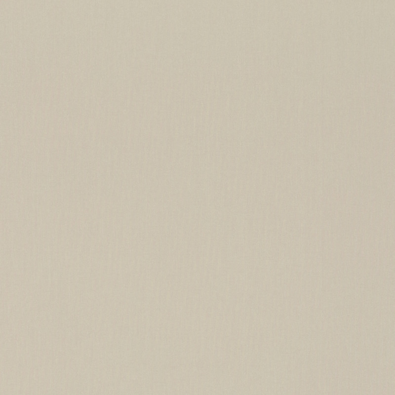 Square plain fabric sample in mid to light beige.
