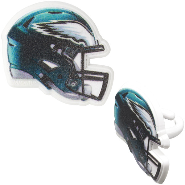 NFL Team Helmet Cupcake Rings
