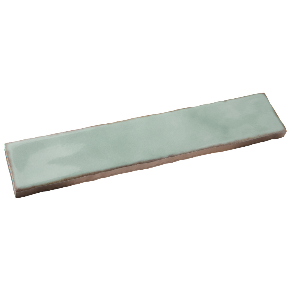 Hudson Studio Soho Brick Mint 1-7/8 in. x 9-3/4 in. Ceramic Wall Tile