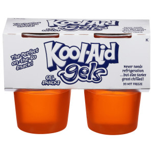 KOOL-AID Orange Gels, 3.5 oz. Cups (4/12 Count) image
