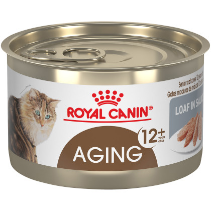 Aging 12+ Loaf In Sauce Canned Cat Food