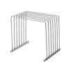 Stainless steel cutting board rack