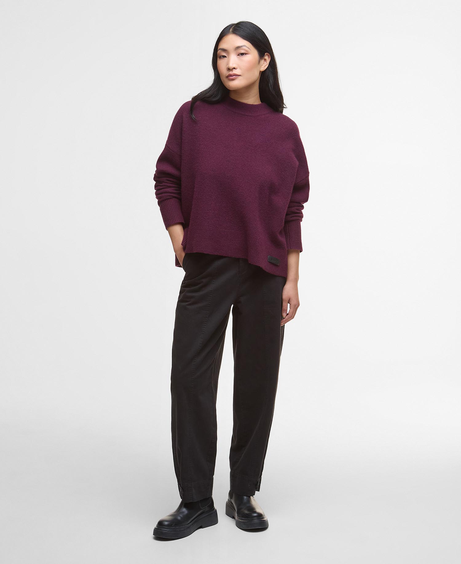 Cardigan con zip Leonie image number 1