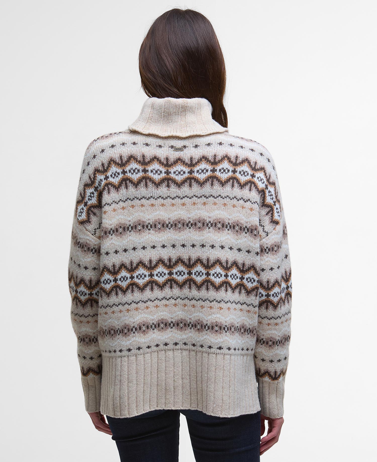 Helen Fair isle Roll-Neck Jumper image number 2