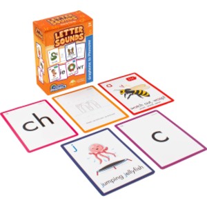 Rainbow Phonics Letter Sound Cards, Graphene to Phoneme
