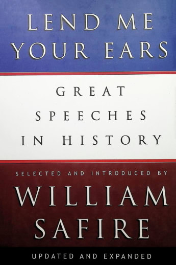 Lend Me Your Ears: Great Speeches in History