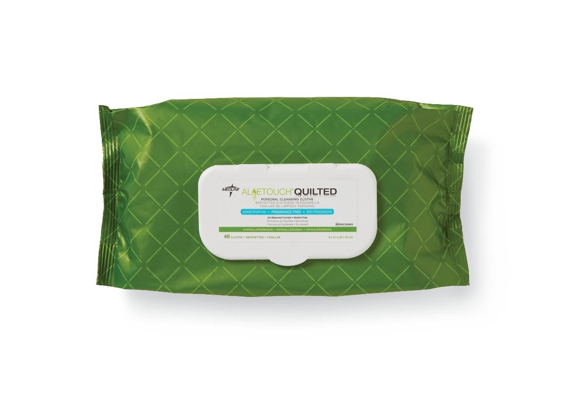 Medline FitRight Personal Cleansing Wipe