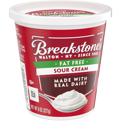 Breakstone's Fat Free Sour Cream 8 oz Tub