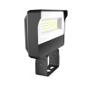 LED Floodlights LED 87W 120 to 277V Trunnion Mounting 10619 lm 50000 hr 5000K Bronze 10.5 L x 10.38 H x 3.25 W in.