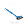 Boardwalk, 3in, Grout Brush with 8.13in Handle, Nylon Bristles, Blue/Black