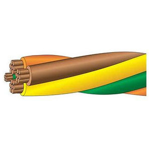 SERVICEPLEX®, Twisted, Cable, 1000 V, 4 AWG, 3 Conductor, Copper