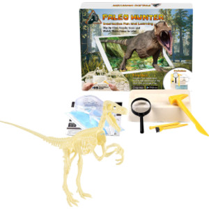 Paleo Hunter&trade; Dig Kit for STEAM Education - Velociraptor Rex