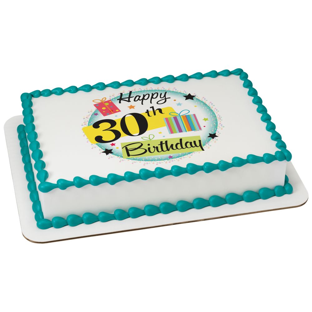 Image Cake 30th Birthday