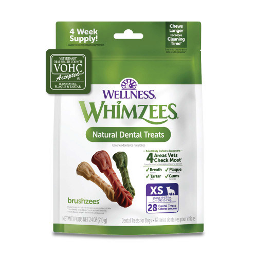WHIMZEES Brushzees marketing callout
