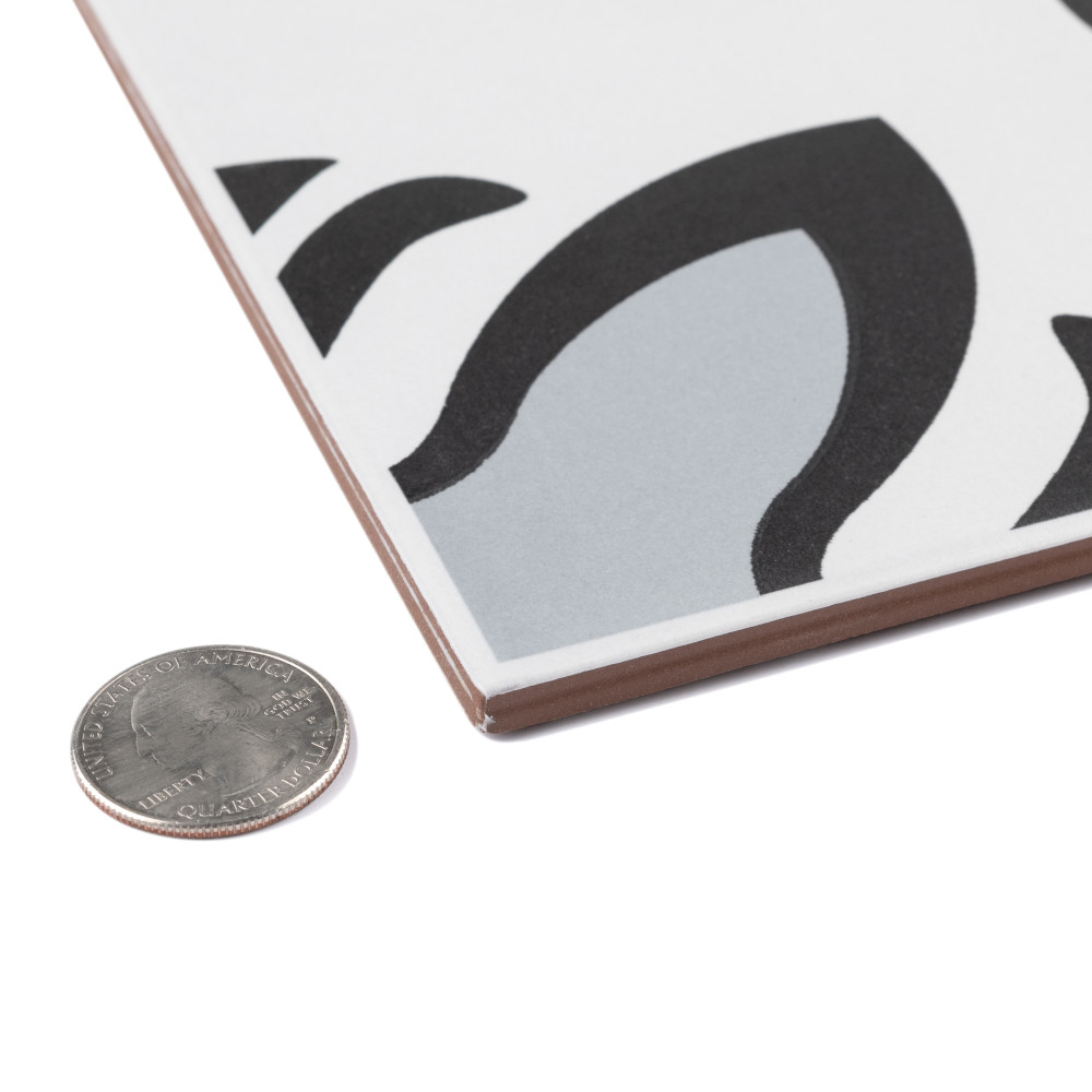 Sample – Tierra White Ceramic Floor and Wall Tile