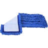 Hillyard, Trident®, 18"W, Microfiber, Blue, Hook & Loop, Wet Mop